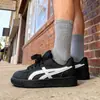 Zapatos Retro de Pan Negro Estilo Hong Kong para Mujer Tendencia Ins 2025 Otoño Nuevos Estudiantes Zapatillas Versátiles Deportivas y de Ocio para Hombres