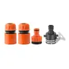 Suministro Directo desde la Fuente: Conector Universal para Grifo, Manguera de Agua, Conector Naranja, Conexión de Agua de Cuatro Vías, Tipo Boquilla de Ocho Garras