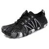 Zapatos de natación fitness multifuncionales para exteriores para hombre y mujer, coloridos, anti-corte, para senderismo, zapatilla nueva de cinco dedos