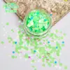 Pó de Glitter Popular para Nail Art da Amazon Maquiagem de Palco Flash Iluminador Corporal Joias para Unhas Atacado Alto Brilho