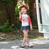 Traje de baño para niñas, estilo falda dividida, para niñas coreanas, linda princesita, protector solar