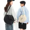 Moda Nova Bolsa Transversal de Ombro Único Cor Sólida Tendência Feminina Casual Grande Capacidade para o Trabalho Estilo Simples Bolsa Tote Feminina