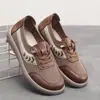 Zapatos de Entrenamiento Casuales Versátiles de Moda Transpirables Personalizados Alemanes para Mujer, Tenis de Malla Ligeros Antideslizantes para Comercio Transfronterizo