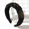 Diadema de nudos de diamante para niñas coreanas, diadema para lavar el cabello, joyería simple, flequillo, hebilla para la cabeza, joyería para el cabello al por mayor
