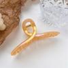 Pinza para el Cabello Colorida Dongdaemun para la Parte Posterior de la Cabeza, Pinza para el Cabello, Pinza de Tiburón, Horquilla, Accesorio para el Cabello para Mujeres, Sensación de Alta Gama