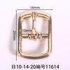 Diámetro interior 10 mm Hebilla japonesa cuadrada ovalada galvanizada plata niebla accesorios de hebillas para zapatos herrajes decoración hebilla para zapatos de cuero niños