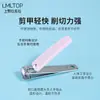 Kit de manicure LMLTOP conjunto de 3 peças cortador de unha reto chanfrado de aço inoxidável lima C0171