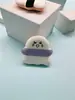 Puff de Polvo Aireado Grueso de Malvavisco Serie Sanadora Muñeco de Nieve Lindo Fuente Personalizada