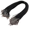 Moda europea y americana Yiwu joyería pequeña collar de cuerda de cuero colgante exagerado collar para la clavícula accesorios de joyería de cuerda de cera venta al por mayor