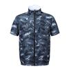 Roupas Populares Coreanas e Japonesas com Ventilador, Roupas com Ar Condicionado para Uso Externo, Roupas de Resfriamento Recarregáveis para Ciclismo e Entrega, Roupas de Verão com Ar Condicionado de Manga Curta