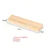 Base Ranurada de Madera Maciza con Esquinas Redondeadas para Tarjetas de Notas de 6-10.5 cm Soporte de Exhibición Base de Madera Hecha a Mano para Bricolaje Especificaciones