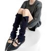 Diseño Otoño e Invierno Calentadores de Piernas Abotonados Y2K para Mujer, Subcultura Primavera y Otoño Adelgazantes Moldeadores de Piernas Calcetines Altos Hasta la Rodilla en Capas Ins