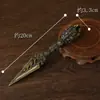 Novo Phurpa Vajra de Três Lados e Três Cores Estilo Xizang Ornamento de Metal para Mesa de Casa para Paz Auspiciosa e Ofertas Domésticas