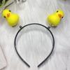 Presilha de cabelo patinho amarelo pequena transfronteiriça mola patinho pequeno faixa de cabelo animal fofa presilha de cabelo tiara atacado joias de cabeça