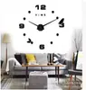 Primavera 2016 Bricolaje Decoración creativa para sala de estar Reloj de pared para fondo de sofá Reloj de hora con personalidad Pegatinas de pared para TV