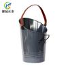 Muebles Personalizados para Fabricantes Herrajes Manija de Cuero Barril de Carbono Barril Redondo con Boca Oblicua Productos de Chapa de Hierro Galvanizado Barril de Carbón Punto