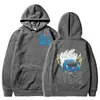 Suéter de estilo europeo y americano nuevo 2024 para hombres y mujeres con estampado de anime retro, sudadera oscura con capucha para hombres y mujeres