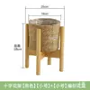 Soporte Simple Dormitorio Maceta de Flores Soporte de Piso para Bonsái Base de Soporte de Madera Exterior Almacenamiento de Jarra de Vino Florero Interior Otro
