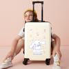 Maleta de Dibujos Animados Yugui Dog para Mujer Maleta Trolley para Estudiante de Alto Valor para Hombre Maleta Duradera Ligera con Contraseña Estuche de Cuero