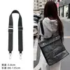 Correa de hombro para mochila Goya compatible con Lobos, mochila con estampado de dientes de perro, correa de lona extendida y ensanchada para bolso cruzado, modificación de correa.