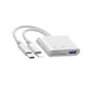 Adecuado para Lector de Tarjetas Otg Tres en Uno de Apple, Teléfono Móvil Huawei Android Tipo-C Unidad Flash USB Externa, Adaptador de Teclado SD
