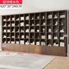 Estantería con puertas de armario, estantería de varios niveles independiente, estante de almacenamiento de libros, armario de almacenamiento de pared para sala de estar, estantería de rejilla para el hogar