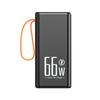 Fuente de Alimentación Móvil para Exteriores de Gran Capacidad Transfronteriza Luz LED Pantalla Digital 30000 mAh Carga Rápida Power Bank Fuente de Alimentación de Emergencia para Exteriores