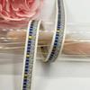 Cinta jacquard de estilo étnico de 1 cm, decoración colorida para sombrero, borde para textil del hogar, cinturón, accesorios de ropa en stock, venta al por mayor de fábrica