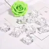 Decoración de Hielo de Cristal Sintético Asimétrico Acrílico Accesorios para Bar Piedras Transparentes Multifacéticas