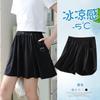 Pantalones Cortos Deportivos de Seda de Hielo para Niñas Pantalones Exteriores Falda Verano Niños Verano Pantalones de Secado Rápido Finos Culottes para Niñas Grandes