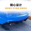 Adecuado para la modificación del labio trasero 21-24 Audi A5 con alerón trasero pequeño de luz, kit de decoración de spoiler deportivo pequeño