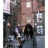 Sudadera con Capucha Larga para Mujer, Estilo Artístico Retro, Sudadera con Capucha Estampada, Suéter con Capucha Pequeña, Abrigo para Mujer, Genial