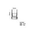 Al por mayor En stock Vidrio Transparente Fondo Grueso Vaso de chupito Vaso Bala Vaso para Licores Pequeño Engrosado Vaso para Vino Blanco Vaso de chupito