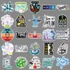 50 Adesivos de Ciência para Laboratórios de Química e Biologia, Adesivos Decorativos à Prova d'Água para Caderno