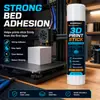 Pegamento sólido en barra KineShineX3D para plataforma de impresión cama caliente adhesivo para consumibles PLA, PETG, ABS