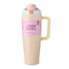 Taza de Fruta Owala de Acero Inoxidable 304 Transfronteriza 40oz Gran Capacidad Asa Taza de Hielo Portátil para Coche Taza de Coche