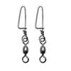 Pasador de arco giratorio de estilo japonés de cobre, conector giratorio de estilo japonés, conector de 8 anillos, equipo de pesca, suministros de pesca