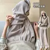 Calça de Toalha Grossa com Forro de Fleece 2026 Primavera Quente Casual Versátil Calça de Pernas Retas Cintura Alta Estilosa Calça de Pernas Largas para Mulheres