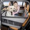 Jaula para Perro Montada en Coche, Asiento de Coche para Cachorro, Asiento de Coche para Perro, Alfombrilla para Coche de Mascota, Asiento de Seguridad para Salida de Perro en Fila Delantera