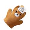 Toalla de baño japonesa Guantes de baño Dibujos animados Doble cara Esponja para remover barro Guantes de baño para niños y bebés