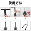 Entrenador de Polea Alta Manija de Fitness Cuerda de Polea Accesorios Polea Colgante Doble Extremo Rack de Potencia para Músculos de Espalda y Brazos