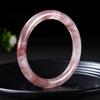 Nuevo brazalete de jade dorado de Xinjiang, brazalete de jade violeta intenso, brazalete de jade Gobi, brazalete para mujer, venta al por mayor, en vivo