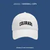 Gorra de Béisbol Soft Top de Alta Calidad para Mujer, Visera Curva, Versátil, Simple, Bordada, para Cara Grande, Gorra Pequeña, Tendencia para Hombre
