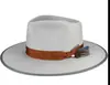 Outlet Sombrero de Copa de Lana Moda Británica Sombrero de Fieltro de Oveja Decoración con Cinta de Lazo Sombrero de Copa de Lana Pura