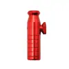 Botella de Rapé de Metal de Aluminio Más Vendida Transfronteriza, Tamaño Pequeño, Desmontable y Lavable, Tipo Rosca de Cabeza Plana Accesorio para Fumar