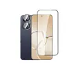 Adecuado para protector de pantalla de vidrio templado mate anti-miradas de pantalla completa Ultra HD para TCL P80, y P80 Pro con protector de lente de cámara ojo de águila con incrustaciones de diamantes
