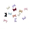 Mini Accesorios para Uñas de Moño Popular Francés Pequeños Moños Coloridos Mezcla de Colores Diamante de Resina Accesorios para Uñas Portátiles