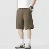Novos Shorts Casuais Lyocell Tencel 2026 para Homens, Calças Finas de Comprimento Médio para o Verão, Shorts Esportivos de Basquete Plus Size