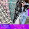 Em estoque atacado nacional moda pequeno Xiangge outono e inverno desgaste exterior grosso fio tecido feminino suéter cardigan casaco moda tecido