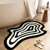 Tapete de Chão Absorvente para Banheiro de Lama Diatomácea de Formato Especial Transfronteiriço, Capacho de Porta de Banheiro Doméstico, Tapete para Pés Absorvente Antiderrapante